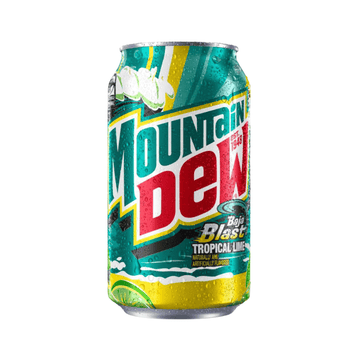 Mountain Dew Baja Blast Tropical Lime Soda (355 ml)