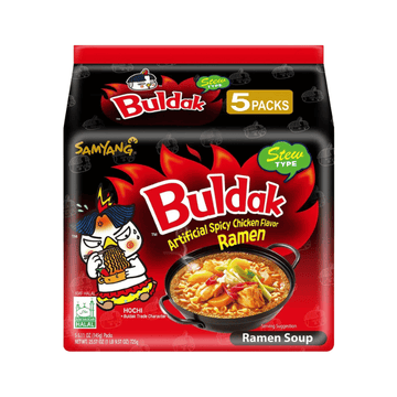 Samyang Buldak Spicy Chicken Stew Noodles (5 Pack)