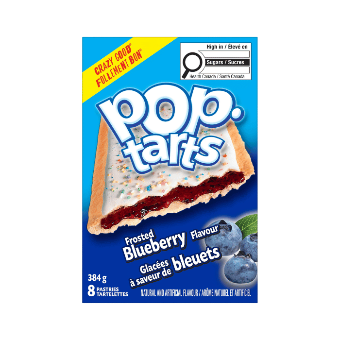 Pop Tarts Frosted Blueberry