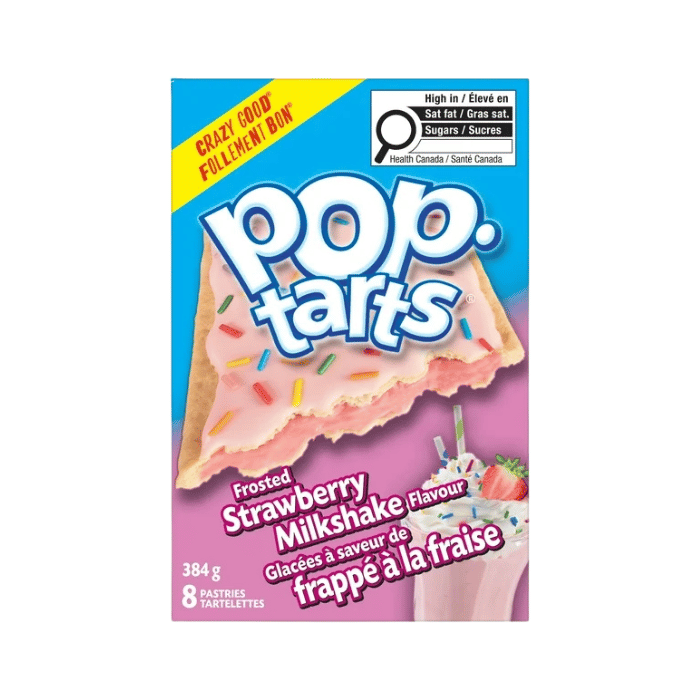 Pop Tarts Frosted Strawberry Milkshake