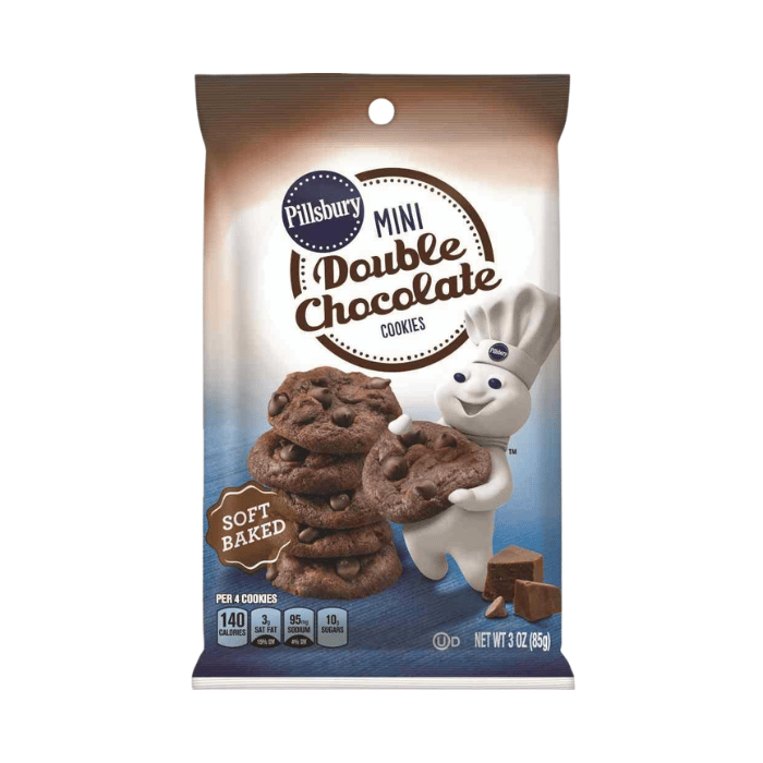 Pillsbury Soft Baked Mini Double Chocolate Cookies