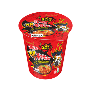 Samyang Buldak 2x Spicy Artificial Chicken Noodles Cup (80 g)