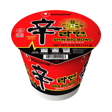 Nongshim Shin Spicy Noodle Soup Bowl (114 g)