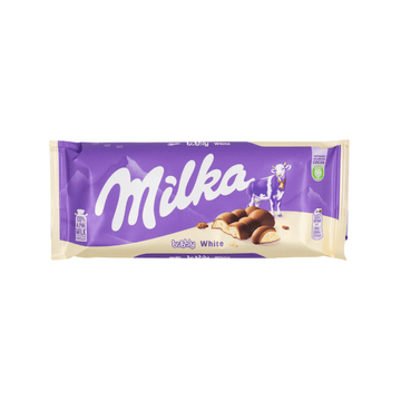 Milka Bubbly White Chocolate Bar (100 g)