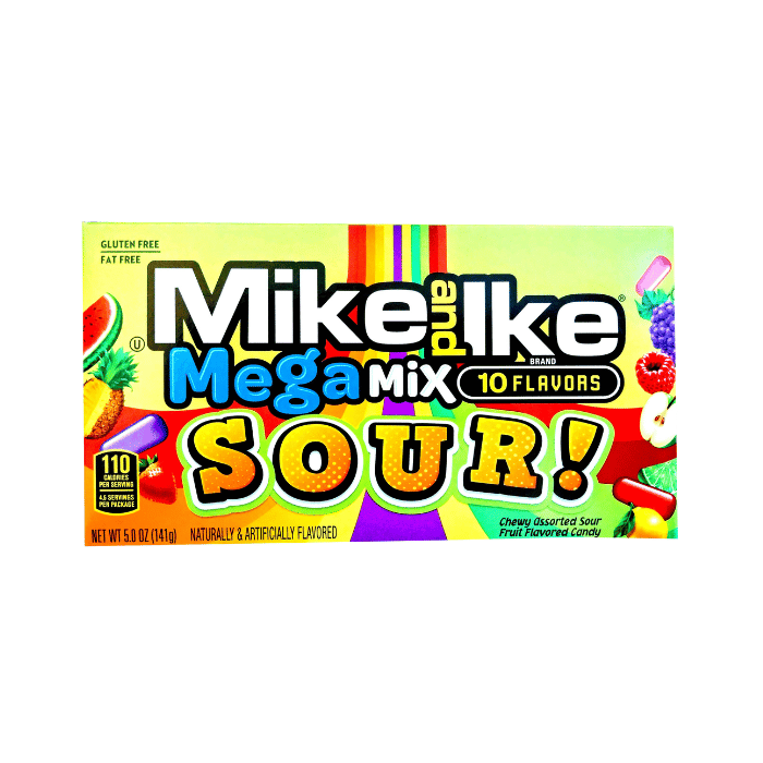 Mike And Ike Mega Mix Sour Fruit Candy (141 g)