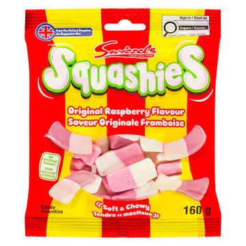 Swizzels Squashies Original Raspberry Flavour 160g (UK)