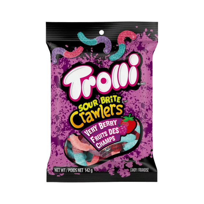 Trolli Sour Brite Crawlers Very Berry (120 g)
