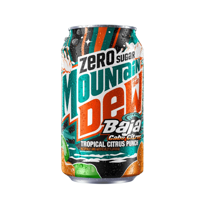 Mountain Dew Baja Blast Cabo Citrus Can (355 ml)