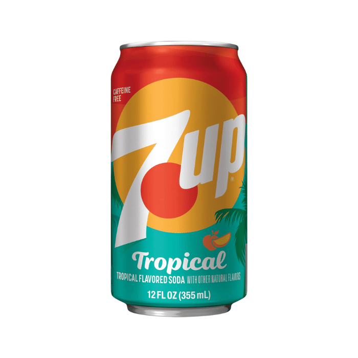 7up Tropical Zero Sugar Can (355 ml)