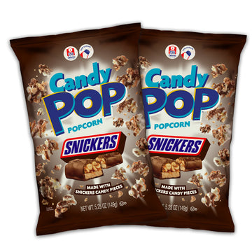 Candy Popcorn Snickers