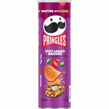 Pringles Medium Spicy Loaded Nachos (US)