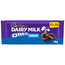 Cadbury Dairy Milk Oreo Sandwich 96g (UK)