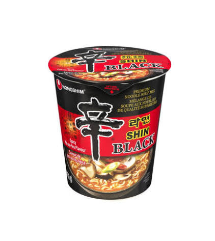 Nongshim Premium Noodle Soup Shin Black Cup (101 g)
