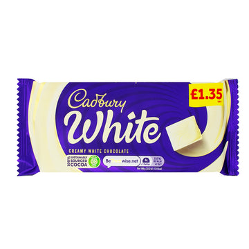 Cadbury Creamy White Chocolate Bar (90 g)