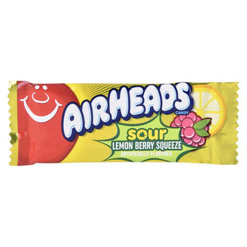 Airheads Sour Lemon Berry Squeeze Candy 15.6g (US)