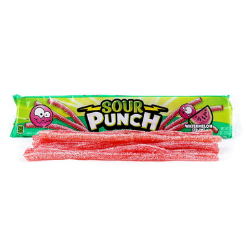 Sour Punch Watermelon Straws (US)