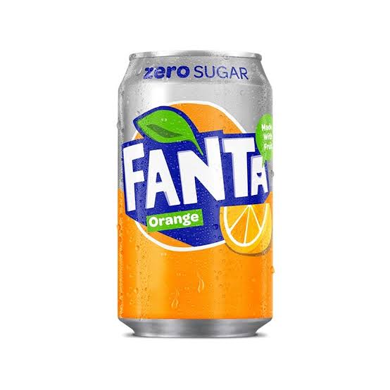 Fanta Zero Sugar Soda 355ml (Canada)