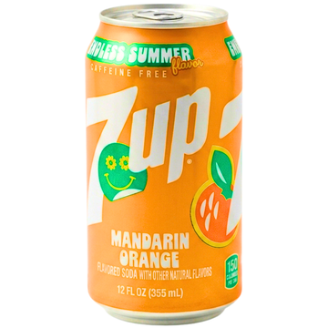 7up Mandarin Orange Soda 355ml (US)