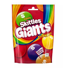 Skittles Giants 3x Bigger Candy 100g (UK)