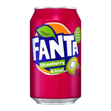 Fanta Strawberry Kiwi Soda 355ml (Denmark)