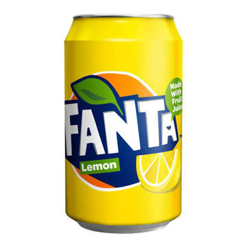 Fanta Lemon Soda 355ml (Europe)