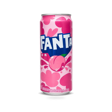 Fanta White Peach Soda 500ml (Japan)