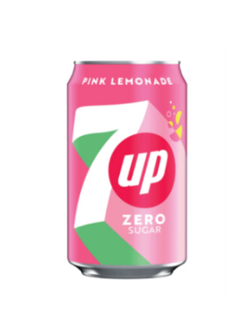 7up Pink Lemonade Zero Sugar (355 ml)