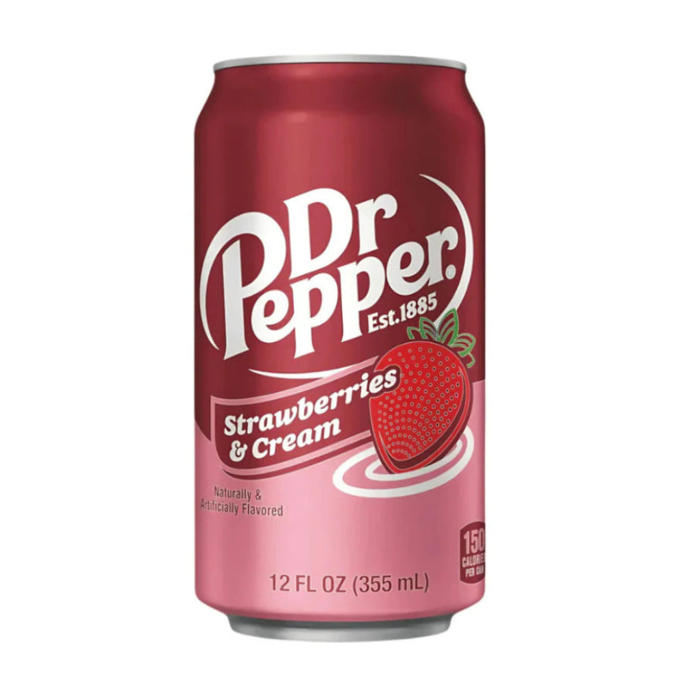 Dr Pepper Strawberries & Cream (355 ml)